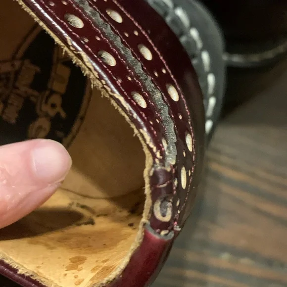 SOLD!  Sz 8 Vintage John Fluevog Angel Soles Oxford Shoes - Picture 15 of 16